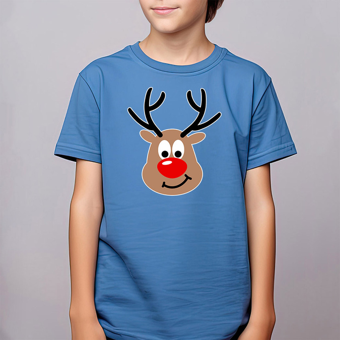Koszulka świąteczna renifer