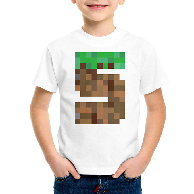 Koszulka na piąte urodziny minecraft