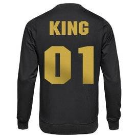 Bluza King 01 - złoty nadruk