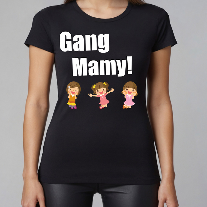 Gang mamy - koszulka damska