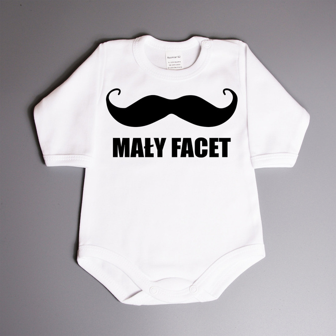 Mały facet - body niemowlęce