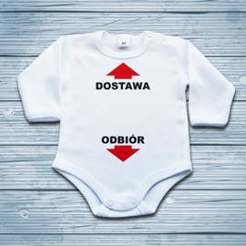Dostawa - odbiór - body niemowlęce