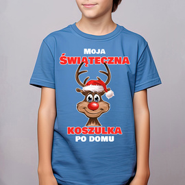 Moja świąteczna koszulka po domu - koszulka dziecięca