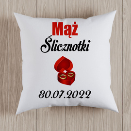 Mąż ślicznotki - poduszka
