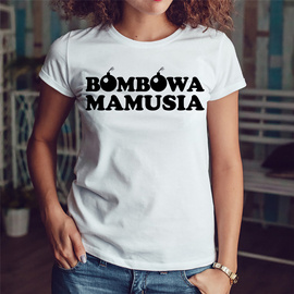 Bombowa mamusia - koszulka damska