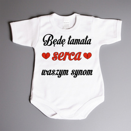 Będę łamała serca waszym synom - body niemowlęce