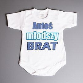 Młodszy brat - body niemowlęce