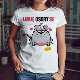 Lubię ostry ... - koszulka damska