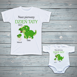 Nasz pierwszy Dzień Taty - dinozaur - zestaw