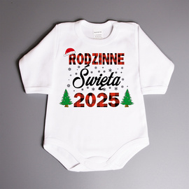 Rodzinne Święta - body niemowlęce