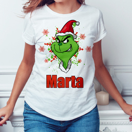 Grinch - koszulka damska