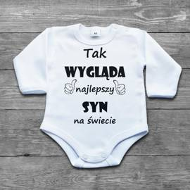 Tak wygląda najlepszy SYN na świecie - body niemowlęce