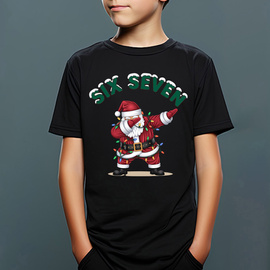 Koszulka Dziecięca SIX SEVEN Mikołaj – Zabawny Świąteczny Prezent i Must-Have!