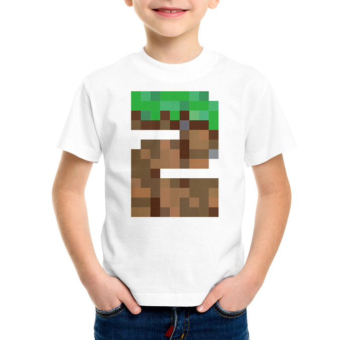 Koszulka na drugie urodziny minecraft