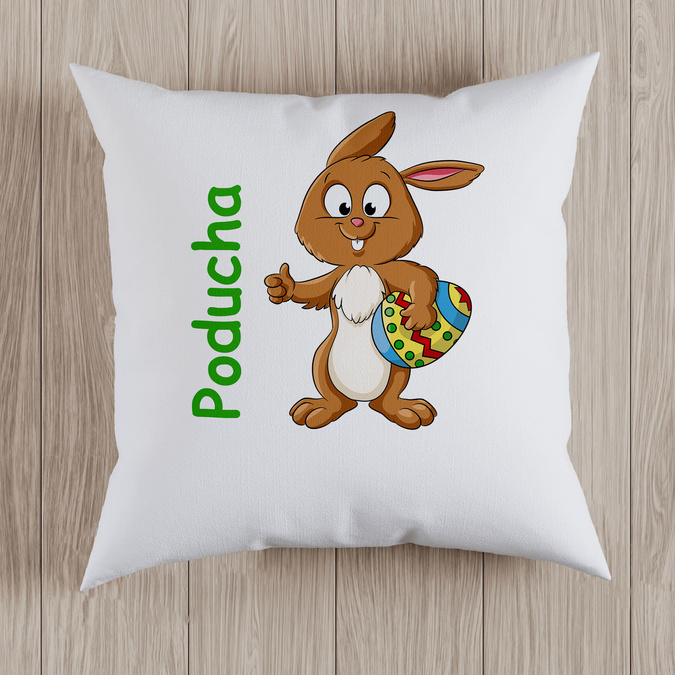 Poduszka wielkanocna z zajączkiem