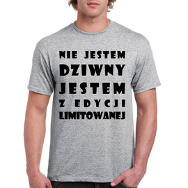 Nie jestem dziwny - koszulka męska