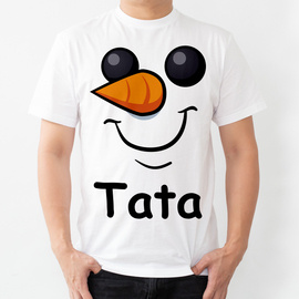 Tata bałwan - koszulka męska
