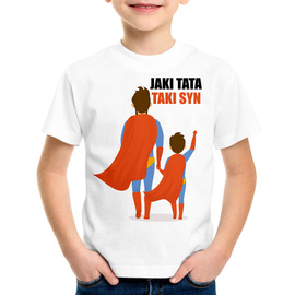 Jaki tata, taki syn - koszulka dziecięca