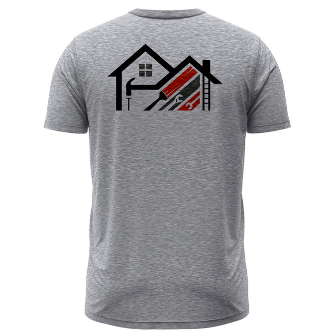 Koszulka z LOGO dla Firm Budowlanych - Nadruk Firmowy