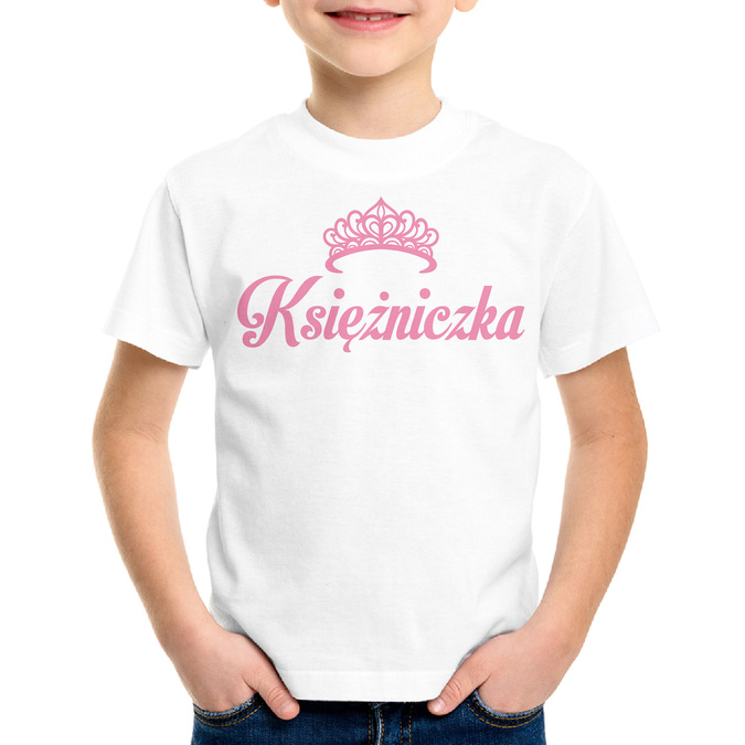 Księżniczka (imię) - koszulka dziecięca