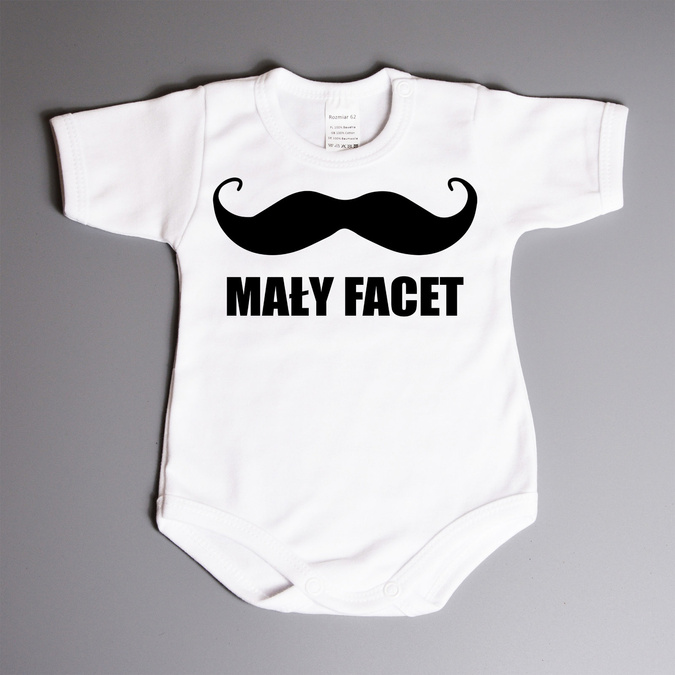 Mały facet - body niemowlęce