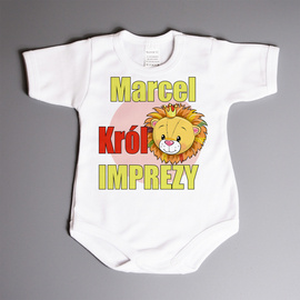 Król imprezy - body dziecięce