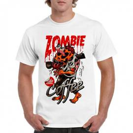 Zombie coffee - koszulka męska