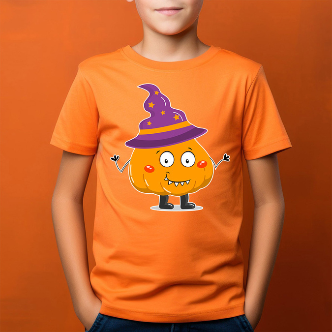 Dynia (imię) koszulka dziecięca na Halloween