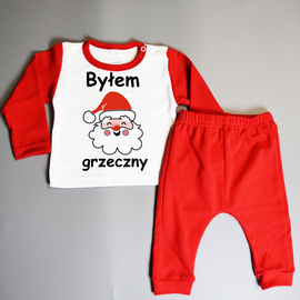 Komplet świąteczny Byłem grzeczny