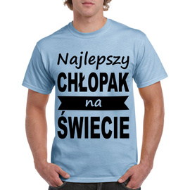 Najlepszy chłopak na świecie - koszulka na dzień chłopaka