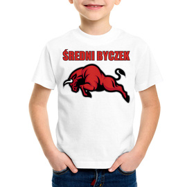 Średni byczek - koszulka dziecięca