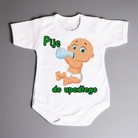 Piję do upadłego - body niemowlęce
