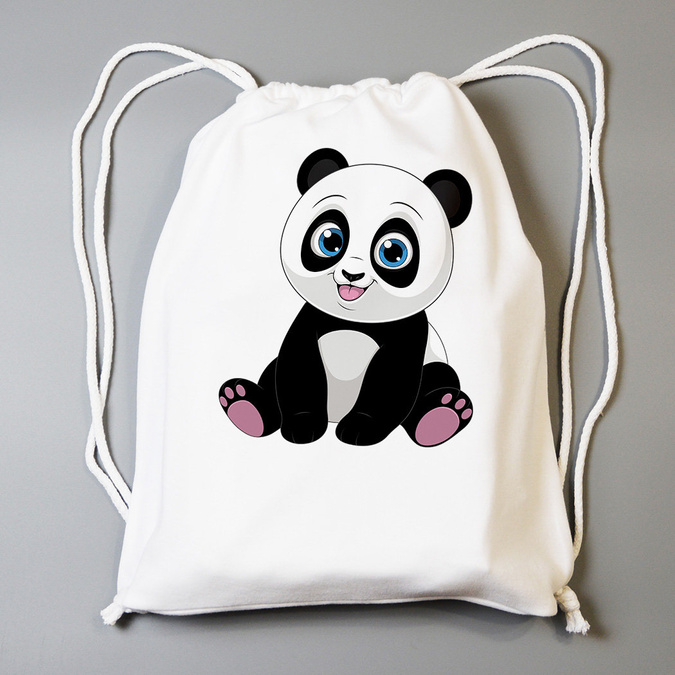 Panda - worek do przedszkola