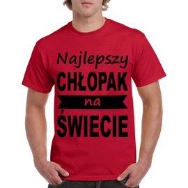 Najlepszy chłopak na świecie - koszulka na dzień chłopaka