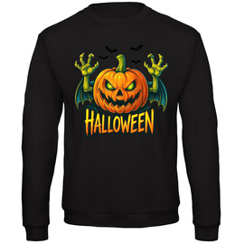 HALLOWEEN Dynia Potwór - bluza męska