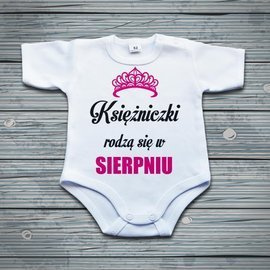 Księżniczki rodzą się w ... - body niemowlęce