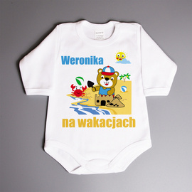 Body na wakacje - body niemowlęce