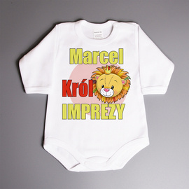 Król imprezy - body dziecięce