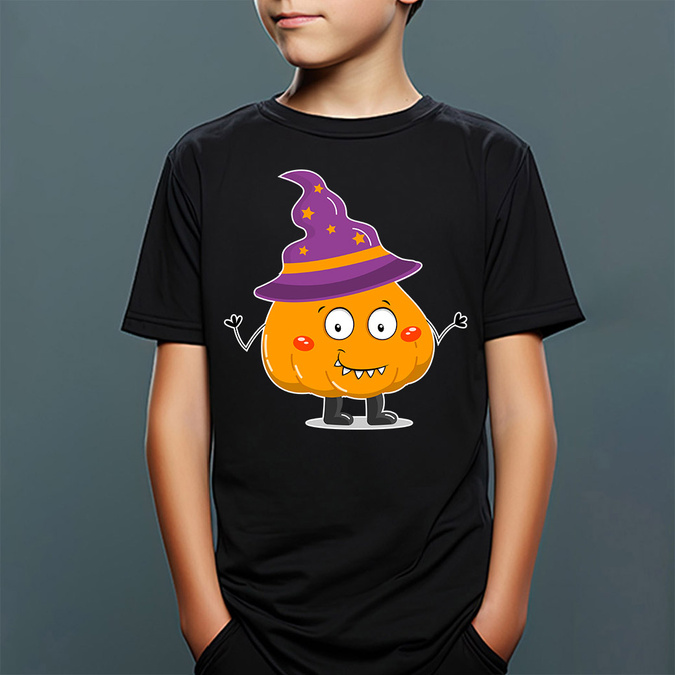 Dynia (imię) koszulka dziecięca na Halloween