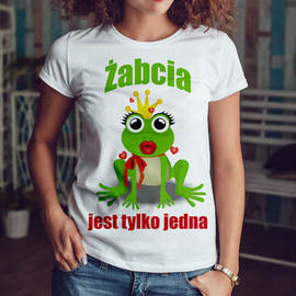Żabcia jest tylko jedna - koszulka damska