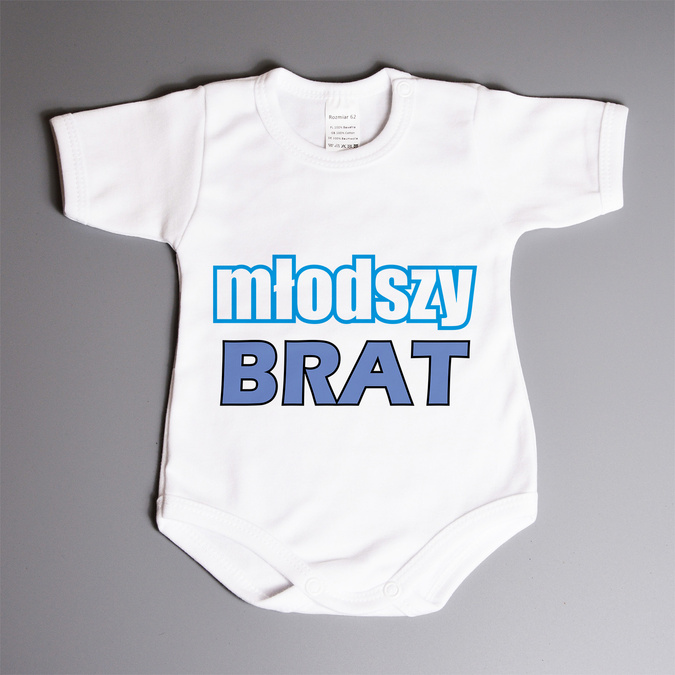 Młodszy brat - body niemowlęce