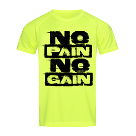 NO PAIN NO GAIN - koszulka sportowa