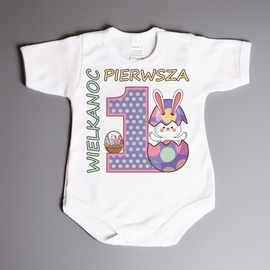 Pierwsza Wielkanoc - body niemowlęce