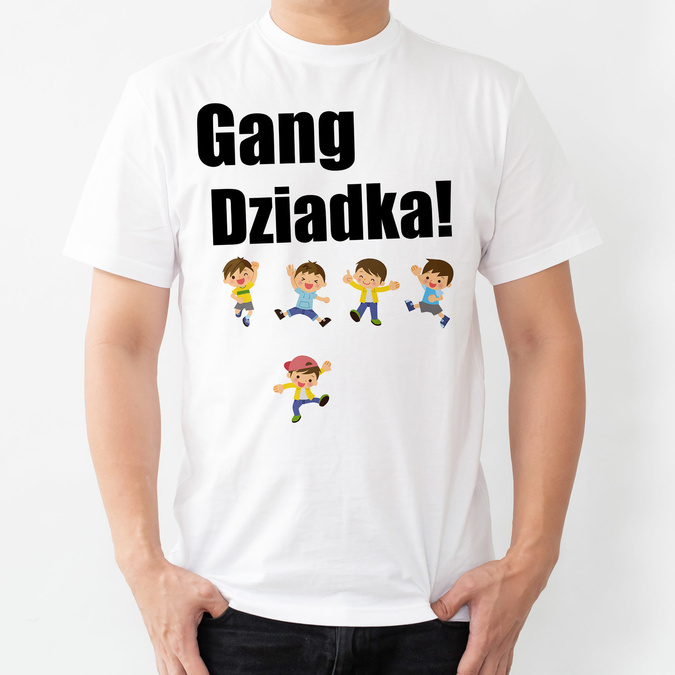 Gang dziadka - koszulka męska