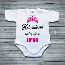 Księżniczki rodzą się w ... - body niemowlęce