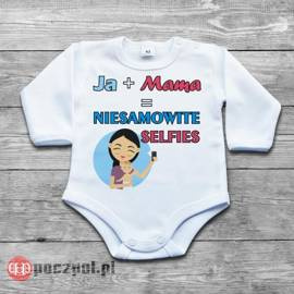 Niesamowite selfies - body niemowlęce