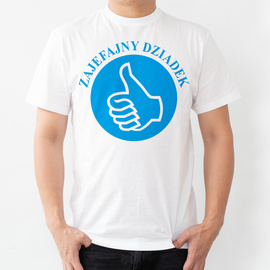 Zajefajny dziadek - koszulka męska