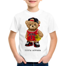 Little athlete - koszulka z misiem