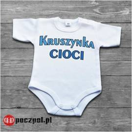 Kruszynka cioci - body niemowlęce