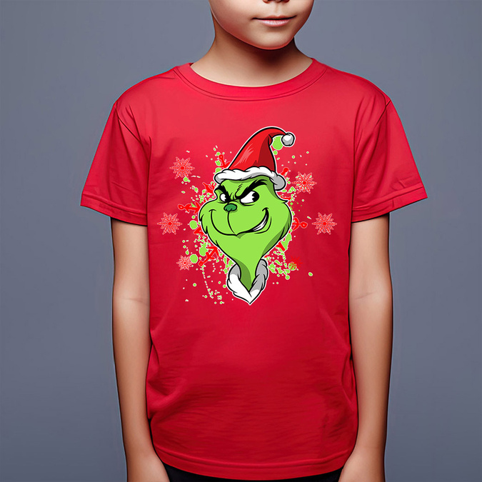 Grinch - koszulka dziecięca